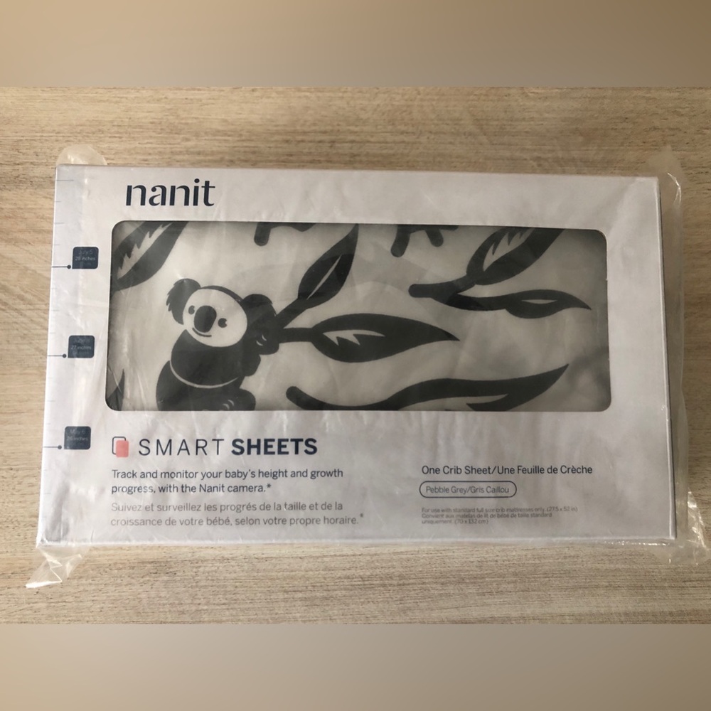 NWT never opened Nanit smart crib sheet
